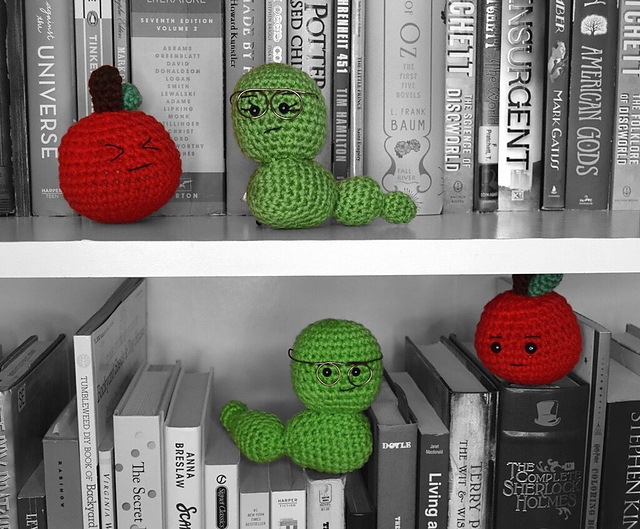 Bookworm and Apple Ami