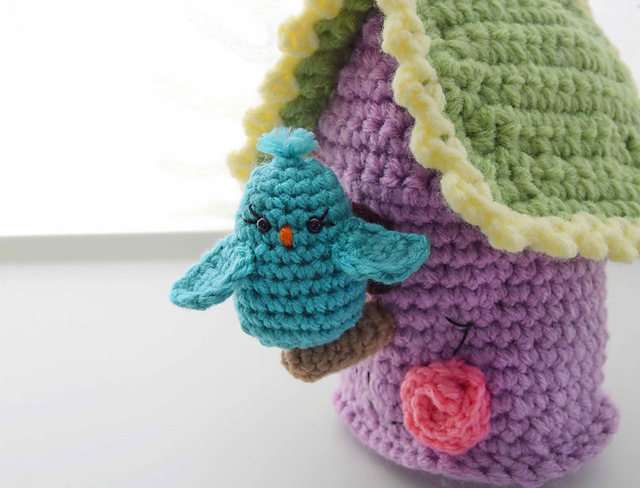 Bird and Birdhouse
