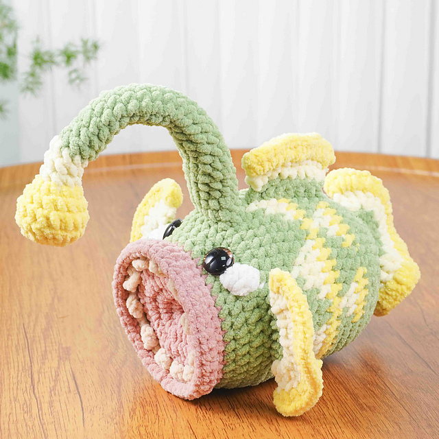 Ravelry: Anglerfish pattern by FuzzyBug Angela