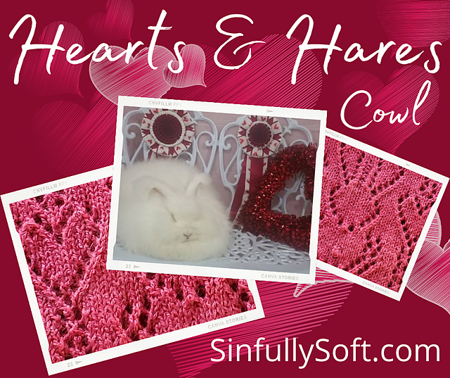 Hearts & Hares Cowl