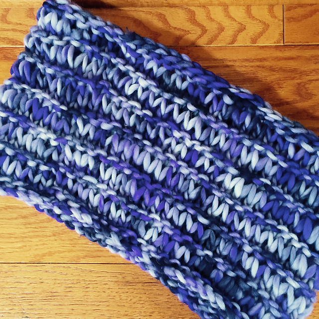 Artist Chunky Dropstitch Cowl