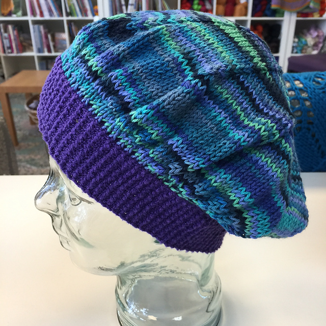 Slouchy Cotton Beret