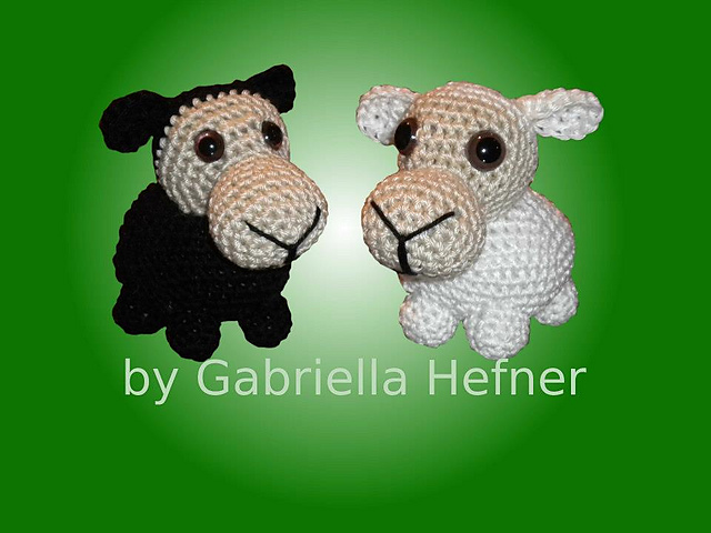 Amigurumi Pattern Tiny Sheeps /Amigurumi Pattern Mini Sheeps
