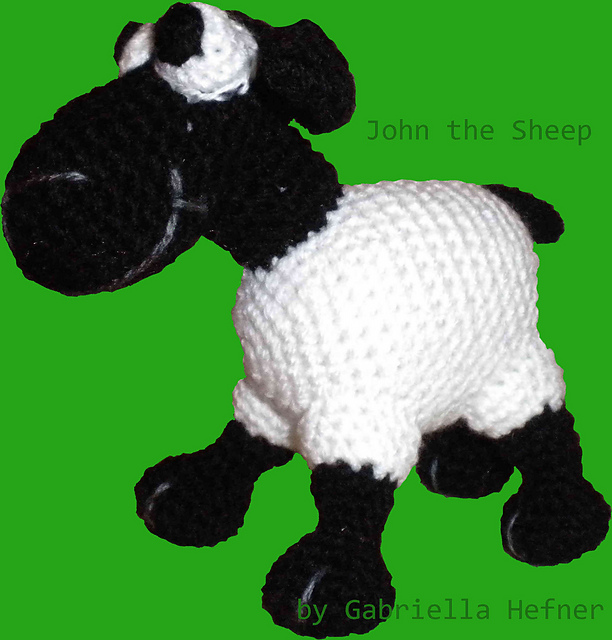 Amigurumi Anleitung John das Schaf