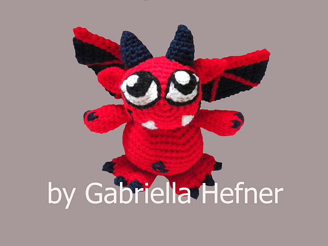 Amigurumi Pattern Little Demon / Amigurumi Anleitung kleiner Dämon