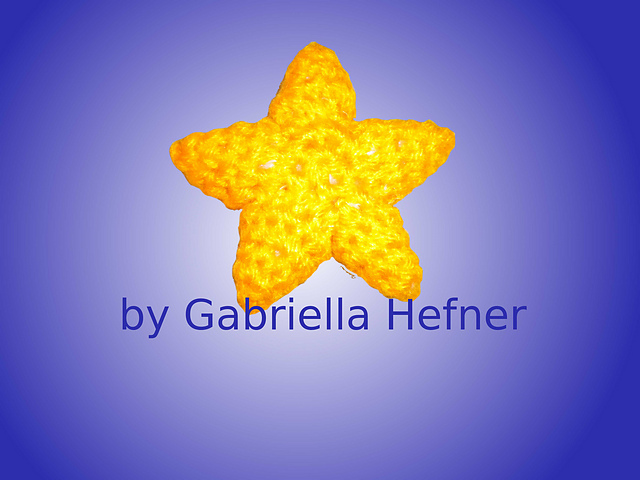 Amigurumi Pattern Small Star / Amigurumi Anleitung kleiner Stern