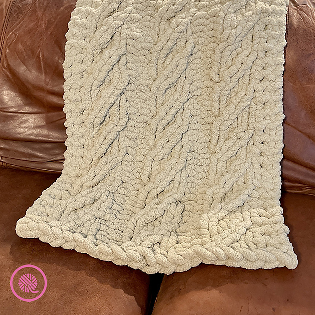 Dreamy Cable Blanket
