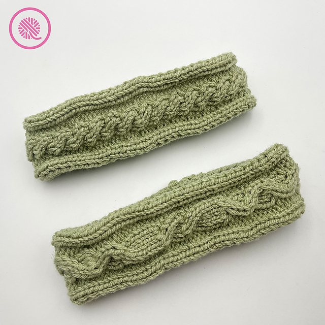 Cabled Headbands