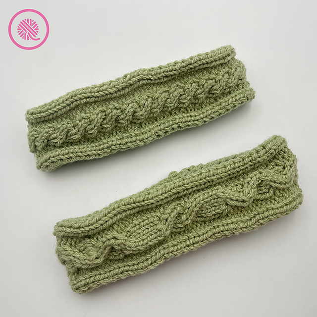 Cabled Headbands