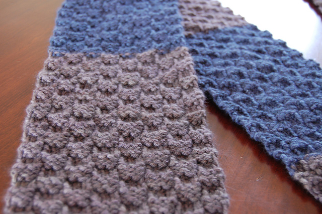 Basket Weave Muffler