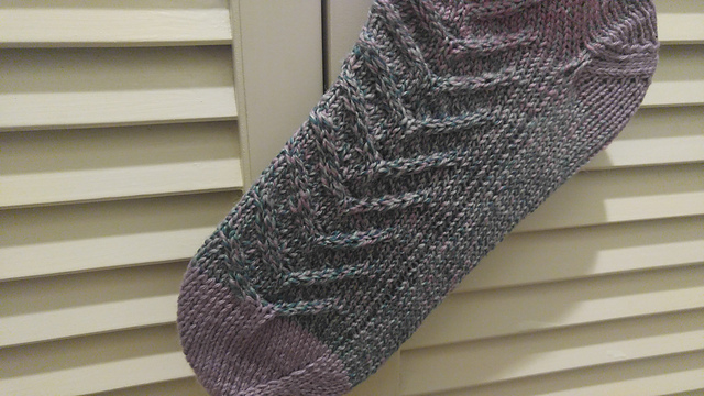 Janet's Cabled Socks