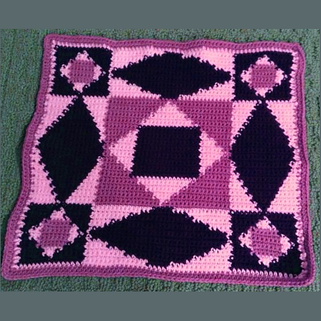 Cro-Quilt Block NT Storm at Sea