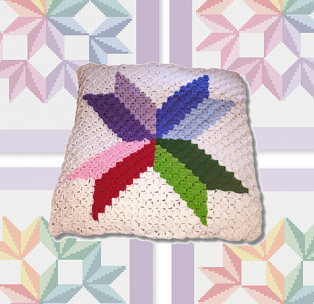 C2C Star Pillow