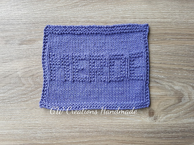Merde dishcloth