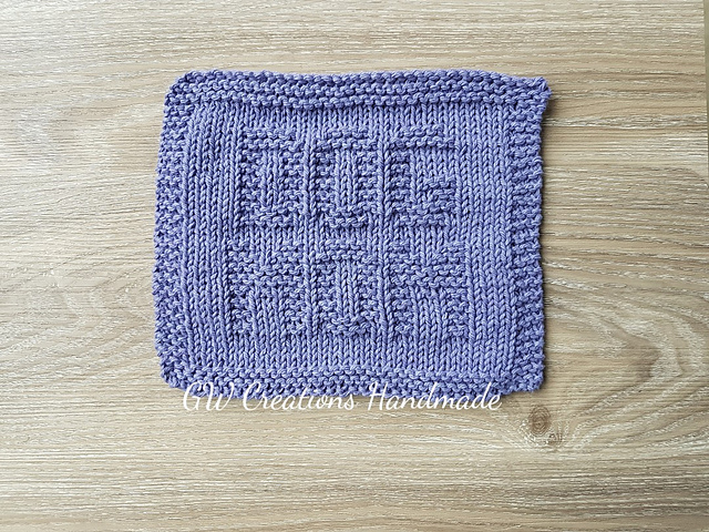 Dog Mom dishcloth