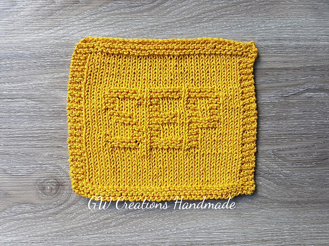 September dishcloth