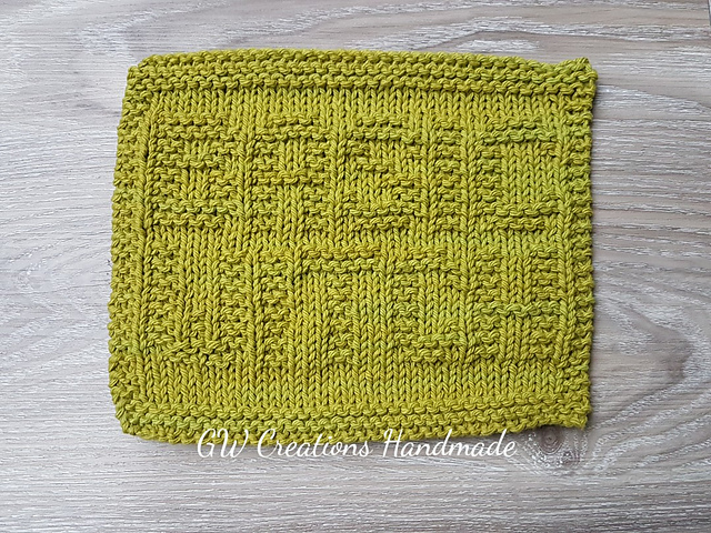 Basic Witch dishcloth