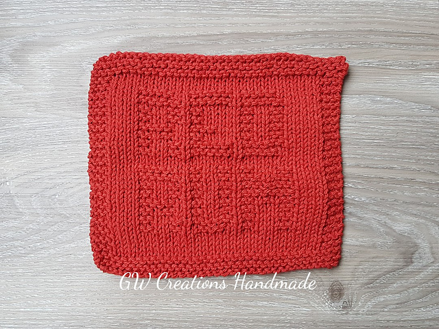 Redrum dishcloth