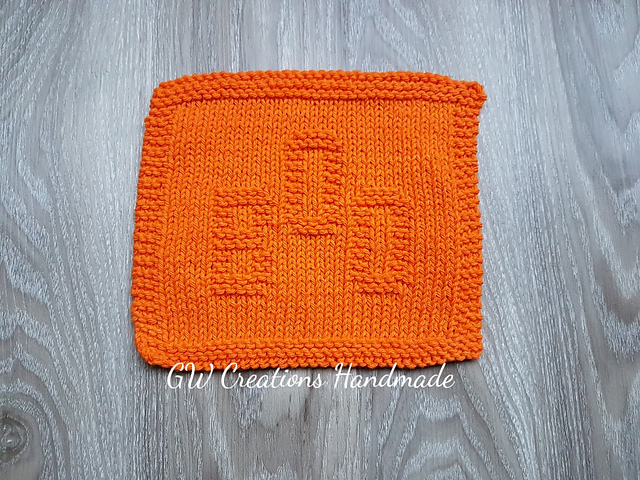Boo dishcloth