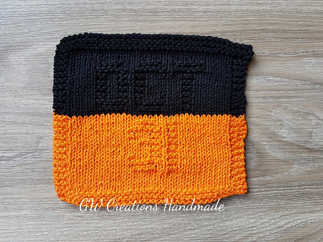 Oct 31 dishcloth