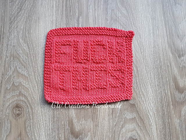 Fuck This dishcloth