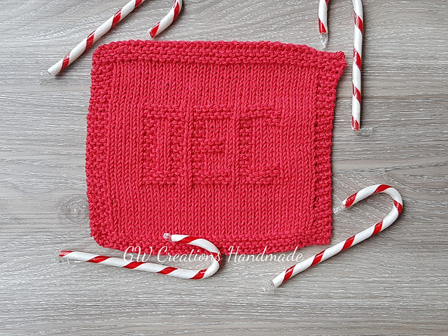 December dishcloth