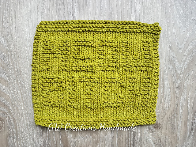 Meow Bitch dishcloth