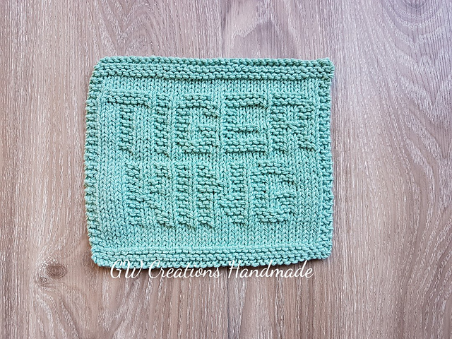 Tiger King dishcloth