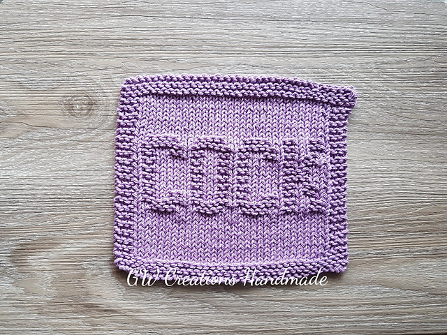 Cock dishcloth