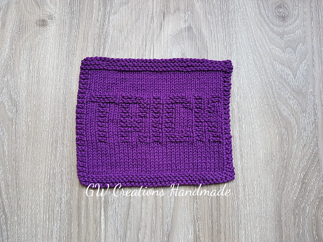 Trick dishcloth