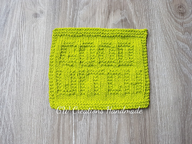 Good Witch dishcloth
