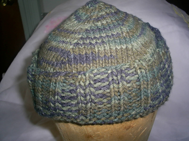 Garter Rib Scarf and Hat
