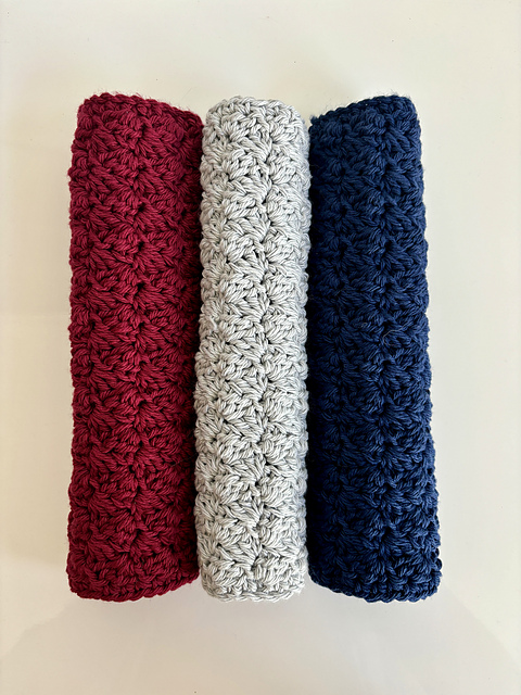 Stars & Stitches Dishcloth