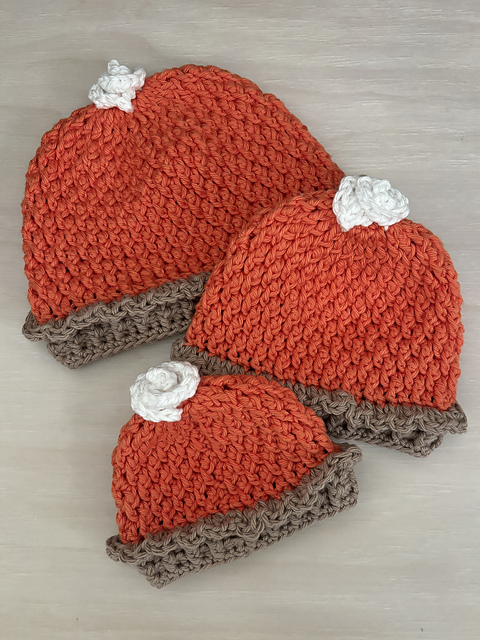 Pumpkin Pie Baby Beanie
