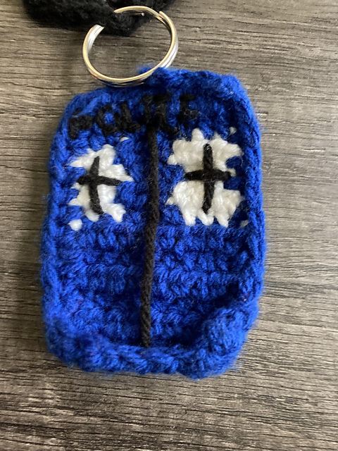 Tardis Keychain