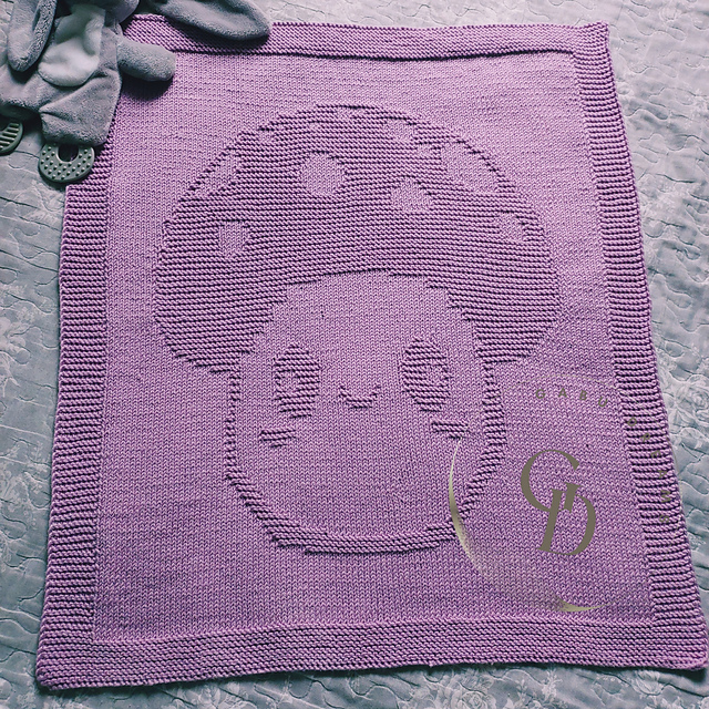 Baby Toadstool Blanket