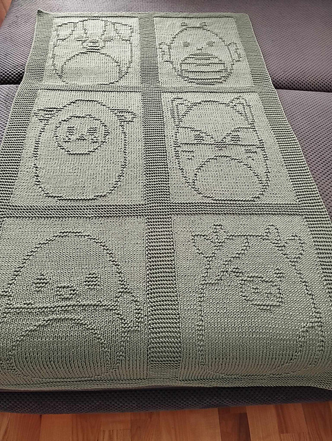 ZOOTOPIA 12 panels Baby Blanket