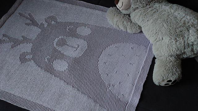 Baby Hornibear Blanket