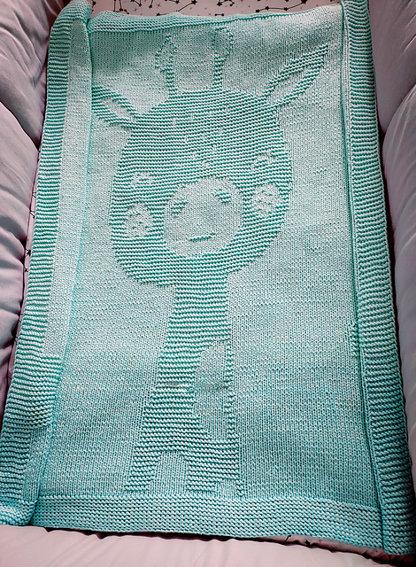 Baby Giraffe Baby Blanket