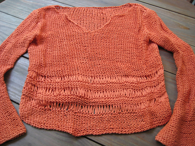 # 28 Ribbon Pullover
