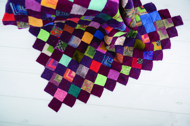 Mitred Square Throw