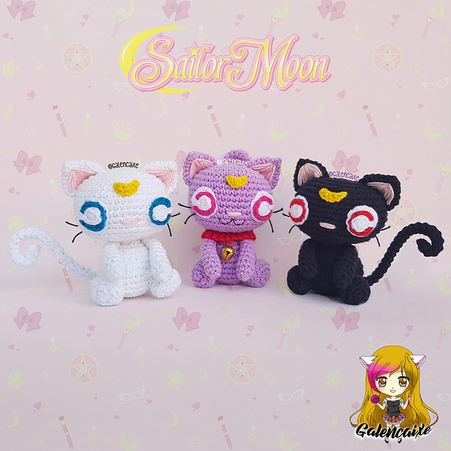Luna Artemis Sailor Moon Cat