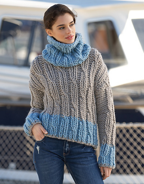 90-16 Sweater + Neck Warmer