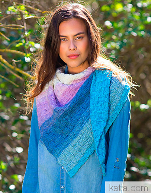 #446 Paint Shawl