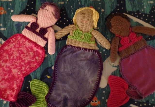 Mermaid Lovey Blanket
