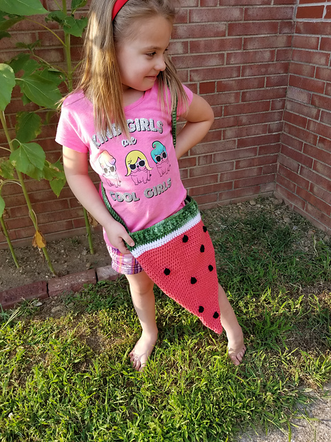 Watermelon Slice Bag