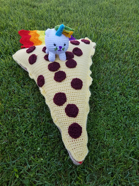 Pizza Surfing Caticorn