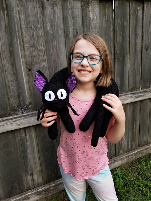 Magical Witch's Cat Travel Pillow