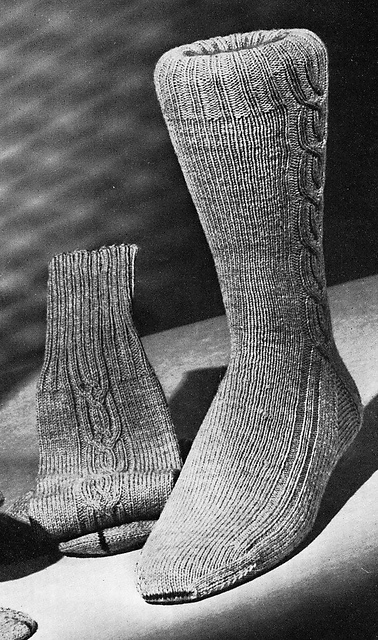 Cable Socks