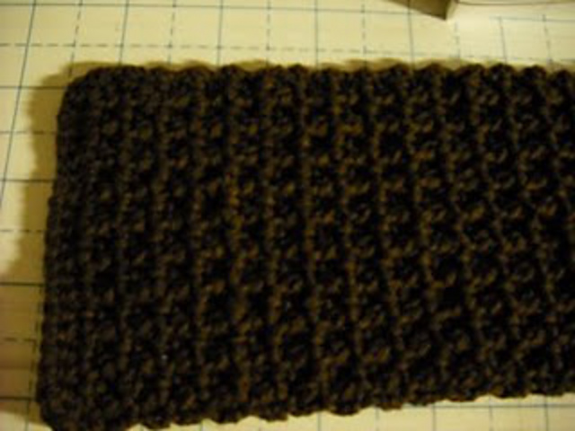 Dark Chocolate Scarf